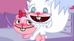 anal anal_sex animated giggles_(htf) happy_tree_friends mp4 nemao no_humans snowers sound video webm