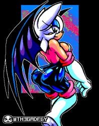 big_ass clothing female pinup rouge_the_bat solo sonic_(series) th3gadfly wings