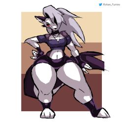 1girls ass_bigger_than_breasts ass_bigger_than_head big_ass big_butt female female_only furry helluva_boss hourglass_figure huge_ass loona_(helluva_boss) rohan_furries tagme thick_thighs vivienne_medrano