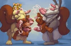 2boys 2futas absurd_res anal anthro balls balros big_feet breasts chip_'n_dale_rescue_rangers cognitohazard conjoined corruption crossover cum diphallia diphallism disney feet furry futa_on_male futanari gadget_hackwrench genitals growth heptaphallia hexaphallia hi_res hivemind hyper intersex judy_hopps kittykage lagomorph large_breasts leporid lips male mammal mildly_macro mouse multi_arm multi_balls multi_genitalia multi_head multi_limb multi_penis murid murine penis penis_everywhere penis_nipples penis_tongue rabbit rodent sciurid stomach_bulge thick_lips transformation triphallia unusual_anatomy unusual_genitalia_placement unusual_penis_placement zootopia