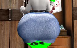 ass_focus big_ass big_butt black_body bubble_ass bubble_butt butt_focus clothed clothed_male clothes clothing fat_ass femboy gay glowing_markings green_body huge_ass huge_butt large_ass lwd_cartoonz massive_ass massive_butt multicolored_body second_life shortstack skirt sweater thick_ass tight_clothing turtleneck turtleneck_sweater xellio_lash