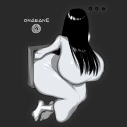 ... 1girls big_ass big_breasts black_hair boobs breasts dat_ass female female_only full_body ghost ghost_girl hair_over_eyes long_hair monster_girl onaeane pale-skinned_female solo solo_female stuck the_ring very_long_hair voluptuous yamamura_sadako