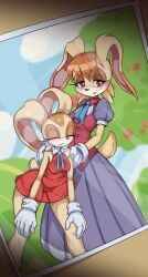 2girls alternate_version_available anthro before_and_after before_rape before_sex blush brown_eyes bunny bunny_ears bunny_girl captive captured cream_fur cream_the_rabbit cute daughter defeated forced ginger_hair gloves happy imminent_kidnapping imminent_rape implied_rape kidnapped kidnapping long_skirt milf mother mother_and_daughter orange_dress orange_hair photo photo_(object) pink_dress pochincoff polaroid posing posing_for_picture puffy_short_sleeves puffy_sleeves purple_clothing purple_dress rabbit rabbit_ears rabbit_girl rape sega short_dress sleeveless sleeveless_dress sonic_(series) sonic_the_hedgehog_(series) vanilla_the_rabbit victim