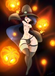 1futa areolae artywitch ass_visible_through_thighs bags_under_eyes big_ass big_balls_small_penis big_butt black_hair bottom_heavy breasts bulge clothed clothing dark_nipples exposed_breasts fishnets futa_only futanari huge_ass huge_hips human jack-o'-lantern large_ass light-skinned_futanari light_skin long_hair long_sleeves magic mostly_nude nipples original original_character oversized_balls panties puffy_nipples pumpkin purple_eyes self_upload small_breasts small_penis solo standing thick_thighs thigh_gap thighhighs tongue tongue_out wide_hips witch witch_hat