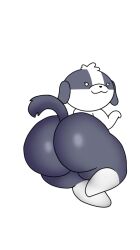 big_ass big_butt female female_only furry furry_only nomi_(dogs_in_space) thick thick_ass thick_thighs thigh_boots thighhighs