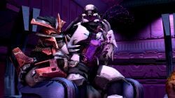 alien belly_pop belly_popping blood bloody_penis brute_(halo) death_by_penis elite_(halo) gore guro halo_(game) halo_(series) impalement looking_surprised sangheili sfm snuff unknown_artist