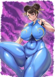 chun-li from capcom by cloudybits