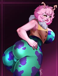 1girls ass big_ass big_breasts bimbo breasts bubble_ass bubble_butt busty curvy hero_outfit_(mha) huge_ass huge_breasts ladycandy2011 large_ass large_breasts lips mina_ashido my_hero_academia pink_body pink_hair pink_skin voluptuous yellow_eyes