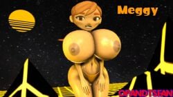 1girls 2022 3d 80's_theme big_breasts bikini breasts_bigger_than_head completely_nude glitch_productions hourglass_figure human_meggy meggy_spletzer neon_grid nude opandtsfan sfm smg4 solo source_filmmaker vaporwave youtube