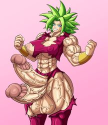 1futa areolae balls big_ass big_breasts breasts breasts_out bulge clothed clothing diphallia diphallism dragon_ball dragon_ball_super erect_penis erection extreme_muscles futa_only futanari hazel_iic human hyper_vein hyper_veins kefla large_penis legendary_super_saiyan light-skinned_futanari light_skin mostly_nude multi_penis muscular muscular_futanari nipples penis solo standing super_saiyan super_saiyan_2 sweat sweatdrop testicles thick_penis thick_thighs veiny_penis