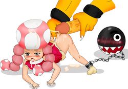 ass bowser chain_chomp mario_(series) nintendo oyashiro_thr43 sex toadette