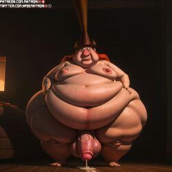 4k ai_generated balls belly big_balls big_belly cellulite chubby chubby_male cum_drip dilf fat fat_ass fat_butt fat_man genitals gigantic_belly highres huge_belly huge_hips klaus_(film) large_penis male male_only massive_ass massive_butt massive_thighs matronai_(artist) morbidly_obese morbidly_obese_male mr._ellingboe naked naked_male netflix nude nude_male obese obese_male old old_man older_male overweight overweight_male patreon patreon_username penis pinup solo solo_focus solo_male stable_diffusion thick thick_ass thick_penis thick_thighs twitter_username wide_hips