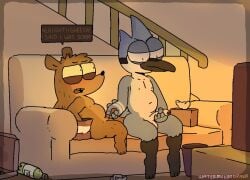 alternative_version assisted_masturbation avian balls ballsack bird cock cum cumshot dick furry furry_only gay gooning loop male male/male male_only masturbation mordecai_(regular_show) penis raccoon regular_show rigby_(regular_show) tagme toony video watermelon_(artist)