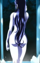 afro_samurai backboob blue butt earrings hips jewelry night nude otsuru_(afro_samurai) pale-skinned_female pale_skin screencap takashi_okazaki very_long_hair water