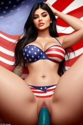 ai_generated alien alien_boy alien_dick alien_sex american american_flag american_flag_bikini bitchy celebrity hand_on_head interspecies kylie_jenner pov pussy real_person realistic rich_bitch rich_girl vaginal_penetration vaginal_sex