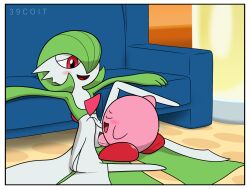 1boy 1girls 2d 39coit anthro anthro_penetrated anthro_penetrating color couch digital_media_(artwork) female flat_chest gardevoir happy kirby kirby_(series) large_penis larger_female living_room long_penis looking_pleasured loving_it male missionary_position narrowed_eyes on_model open_clothes open_mouth orgasm_face penetration plump_labia pokemon pokemon_(species) rolling_eyes sex size_difference skinny skinny_legs slim_waist small_thighs smaller_male smile sofa thick_penis thin_legs thrusting tight_pussy vaginal_penetration waddling_head