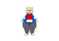 big_breasts breasts female frisk_lk furry thick_thighs wide_hips