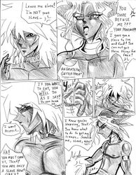 2boys comic english male multiple_boys ryou_bakura yami_yugi yaoi yu-gi-oh! yuu-gi-ou_duel_monsters