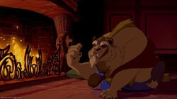 beast_(disney) beauty_and_the_beast belle dirtydisneybitches disney disney_prince disney_princess female human male straight