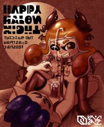 absurd_res animal_humanoid cephalopod cephalopod_humanoid duo female halloween hi_res holidays humanoid inkling inkling_language male male/female marine marine_humanoid marth_wait mollusk mollusk_humanoid nintendo splatoon video_games