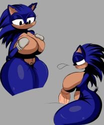 big_breasts blue_body exe_(revie) faker_(revie) female genderswap jacknova093 looking_at_penis only_female rule_63 sonic_(series) sonic_the_hedgehog_(series)