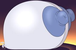 anthro badgerben big_breasts breast_expansion breasts expansion female gigantic_breasts high_resolution highres huge_breasts hyper hyper_breasts lugia nude_female png pokemon pokemon_(species) ridiculous_breast_size