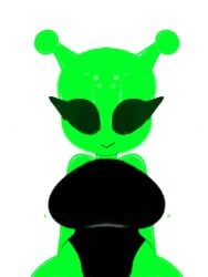 animated bouncing_breast cute looking_at_viewer ufo