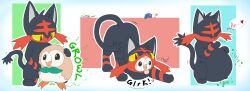 belly deviantart furry litten pokemon popplio rowlet vore