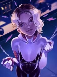gwen stacy from marvel by optionaltypo