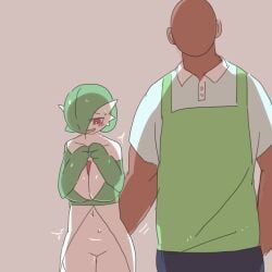 1boy 1girls big_ass big_breasts big_butt big_hips cheating cheating_female cheating_girlfriend cucked_by_pokemon cuckold dark-skinned_male dark_skin daycare eyeless_male faceless_male female gardevoir green_hair groping human human_on_pokemon humanoid male molestation netorare nishikun ntr pokemon pokemon_(species) pokephilia red_eyes straight white-skinned_female white_skin wide_hips