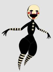 classic_fnaf_2_marionette classic_fnaf_2_puppet five_nights_at_freddy's floating marionette_(fnaf) mask no_background original_fnaf_2_marionette original_fnaf_2_puppet puppet_(fnaf) striped stripes tagme thick_thighs three_fingers white_background