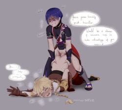 2boys aether_(genshin_impact) anal anal_penetration anal_rape anal_sex asking_for_help ass ass_raised ass_up begging blonde_hair blonde_male blue_hair blue_hair_male blush bottomless bottomless_male boy_rape braided_hair braided_ponytail cock_in_ass crying crying_with_eyes_open domination excited face_down_ass_up femboy forced forced_anal forced_yaoi gay genshin_impact girly gloved_hands gloves grabbing_hips grabbing_waist hip_grab light-skinned_male light_skin long_hair male male/male male_only male_penetrating male_penetrating_male male_rape male_rape_victim male_raped male_rapist on_floor orandoggo pants_down partially_clothed partially_nude partially_undressed penetration penis_in_ass pleading purple_eyes rape raped reaching_out scaramouche_(genshin_impact) sex_from_behind smile smiling sodomy sweat sweatdrop sweating taking_advantage tears tears_in_eyes waist_grab weak yaoi yellow_eyes
