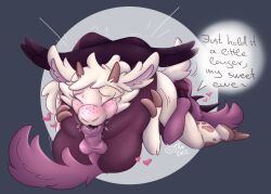 69 69_position anthro asphyxiation baarka_(titallulah) balls blush bodily_fluids bovid bovine caprine caprine_demon choking choking_on_penis crossed_legs deep_throat demon dripping duo english_text ewe female futanari gag gagging genitals goat goat_demon hi_res intersex intersex/female kinktober kinktober2022 kneeling leg_grab leg_lock legs_up lying male mammal on_back on_ground oral oral_penetration oral_sex penetration penis pushing pushing_down saliva saliva_drip saliva_on_penis sex sheep sucking teardrop tears teary_eyes thigh_grab titallulah