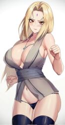 big_breasts naruto oli_kkwak olikkwak tsunade