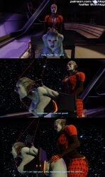 3d anal anal_beads anal_beads_pull anal_sex anilingus asari asari_futanari blender bondage breasts comic comic_page cum cum_drip cum_in_ass english_text futa_on_futa futanari huge_cock incest mass_effect morinth nipple_piercing nipples nose_hook open_mouth paddle punishment sadism samara self_upload spanked_butt spanking spanking_ass stocks vikhlop