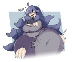 1girls ass_bigger_than_body ass_bigger_than_breasts ass_bigger_than_head ass_bigger_than_torso ass_expansion big_breasts breasts breasts_bigger_than_head bursting_breasts bursting_butt enormous_ass enormous_breasts errantheart female female_focus female_only gigantic_ass hex_maniac huge_ass huge_breasts hyper hyper_ass hyper_thighs long_hair massive_ass massive_breasts nintendo pokemon thick_thighs thighs wide_hips