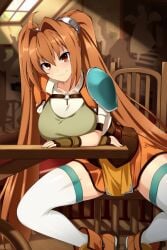 1girls brown_hair chair eiyuu_densetsu estelle_bright female female_only fully_clothed hair_ornament lindaroze long_hair looking_at_viewer pigtails red_eyes sen_no_kiseki sitting sitting_on_chair smile smiling smiling_at_viewer tagme tavern trails_of_cold_steel twintails