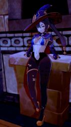mona (genshin impact) from genshin impact by ob sidian