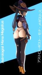 mona (genshin impact) from genshin impact by ob sidian