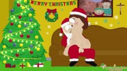 1girls animated ass ass_grab big_ass blush brown_hair butt_grab christmas christmas_hat clothed_male_nude_female cowgirl_position hair_bun liane_cartman lipstick long_hair makeup milf mother nipple no_sound nude nude_female penis pussy questionable_(artist) santa_claus sex sideboob south_park tagme vagina vaginal_penetration vaginal_sex video white_beard white_hair