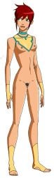 aquagirl full_body red_hair tula_(dc) young_justice