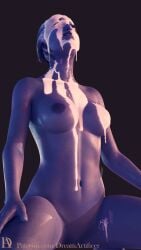 1girls 3d alien animated asari assuming_position blender breasts bukkake covered_in_cum crouching cum cum_drip cum_on_body cum_on_breasts cum_on_face dreamartificer facial female female_only gif kneeling liara_t'soni mass_effect mass_effect_2 mass_effect_3 on_knees patreon render solo