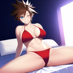 ai_generated brown_hair female genderswap_(mtf) kingdom_hearts nai_diffusion rule_63 sora stable_diffusion