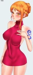 dayby dress female female_only nami one_piece post-timeskip solo_female whole_cake_island