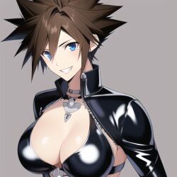 ai_generated brown_hair genderswap_(mtf) kingdom_hearts nai_diffusion rule_63 sora stable_diffusion