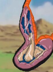 1girls absorbercell absorbing absorption absorption_vore ass big_ass big_breasts big_butt breasts cell_(dragon_ball) crossover dragon_ball dragon_ball_z female flesh_tunnel flesh_wall forced forced_vore metroid nintendo samus_aran shiny_ass shiny_breasts shiny_butt shiny_hair shiny_skin sprite sprite_art squish squished tail tail_bondage tail_bulge tail_grab tail_squeeze tail_vore tailjob vore white_skin zero_suit