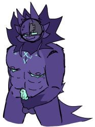 1boy artist_request cyborg furry kaiju_paradise penis roblox roblox_game sinox_(kaiju_paradise) source_request synth_(plant_lx) tagme