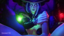 3d animated bewitching_leblanc coombot_(artist) feet footjob foreskin handjob harrowing_series league_of_legends leblanc no_sound stockings tagme tales_from_the_rift_series toes toes_scrunch video witch witch_hat