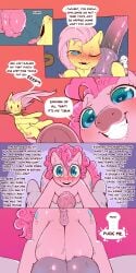 <3_eyes 4th_wall_breaking absurd_res animal_genitalia animal_penis animal_pussy anus balls big_teats blush bodily_fluids cold-blooded-twilight comic dialogue dirty_talk drooling english_text equid equine equine_genitalia equine_penis equine_pussy female feral fluttershy_(mlp) friendship_is_lust_(fanmade_mlp) friendship_is_magic futa futa/female futanari genitals gynomorph_(lore) hair hasbro heart hi_res imminent_fail_of_nnn intersex mammal my_little_pony no_nut_november open_mouth penis pink_hair pinkie_pie_(mlp) pussy rule_63 saliva teats text tongue tongue_out twilight_sparkle_(mlp) uncensored