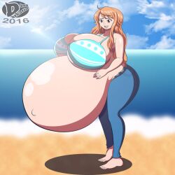 darkatio female female_only hyper_pregnancy nami one_piece post-timeskip pregnant tagme